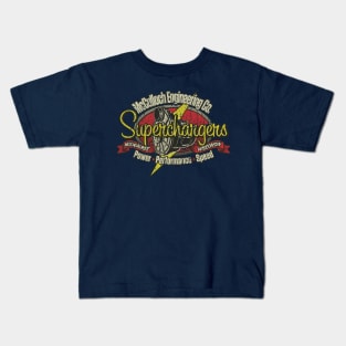 McCulloch Engineering Superchargers 1937 Kids T-Shirt